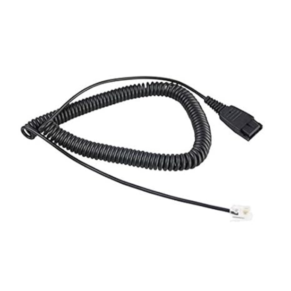 AVAYA QD 009 HEADSET  CABLEÊWITH PLUG RJ9 END